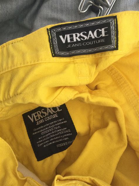 versace yellow jeans similar|Versace Jeans couture outlet.